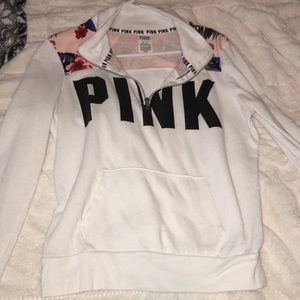 PINK quarter zip